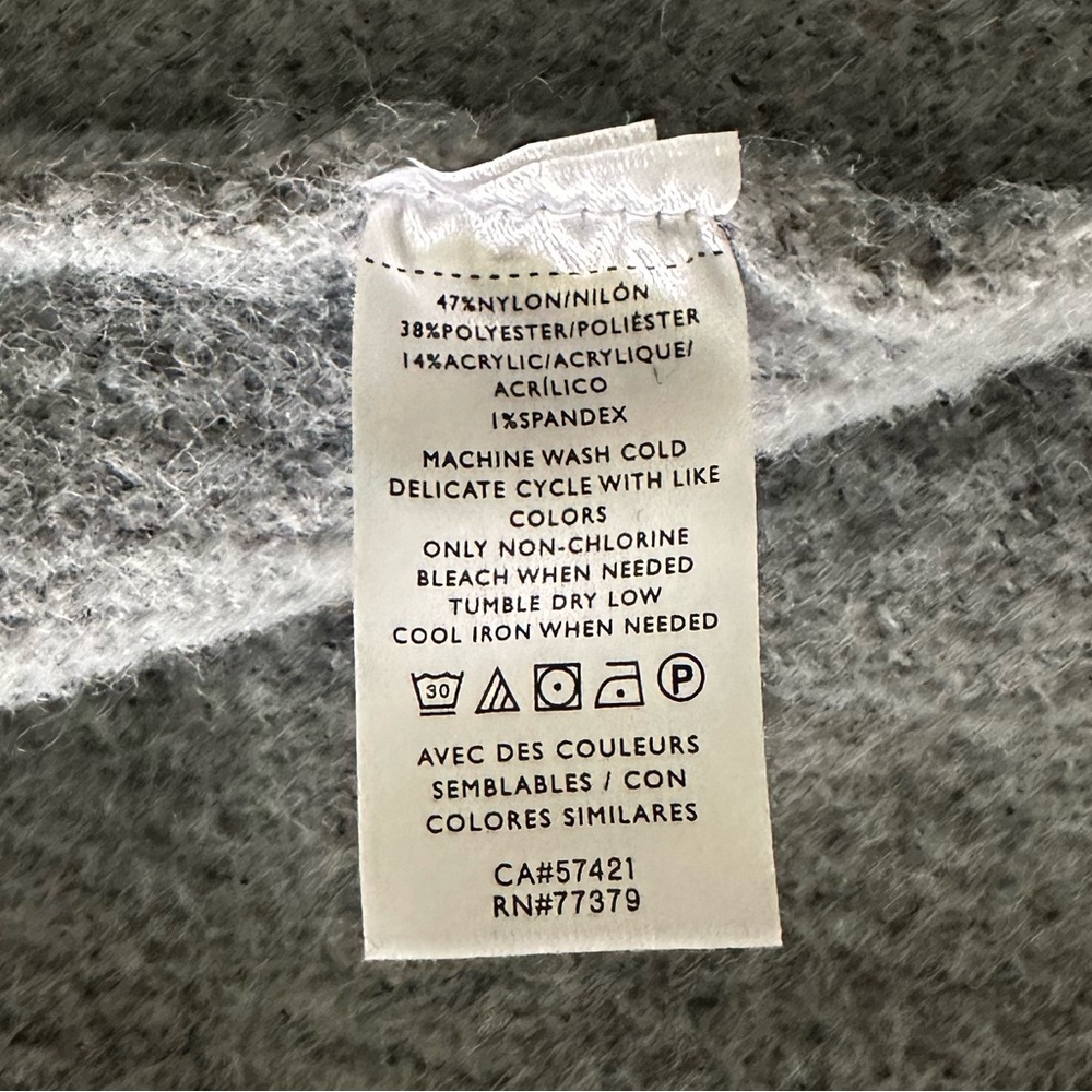 Ann Taylor Heather Gray Sweater Coat - Picture 11 of 11